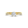 Load image into Gallery viewer, round-cut-cathedral-pave-diamond-engagement-ring-in-yellow-gold-FD11145ROR-NL-YG