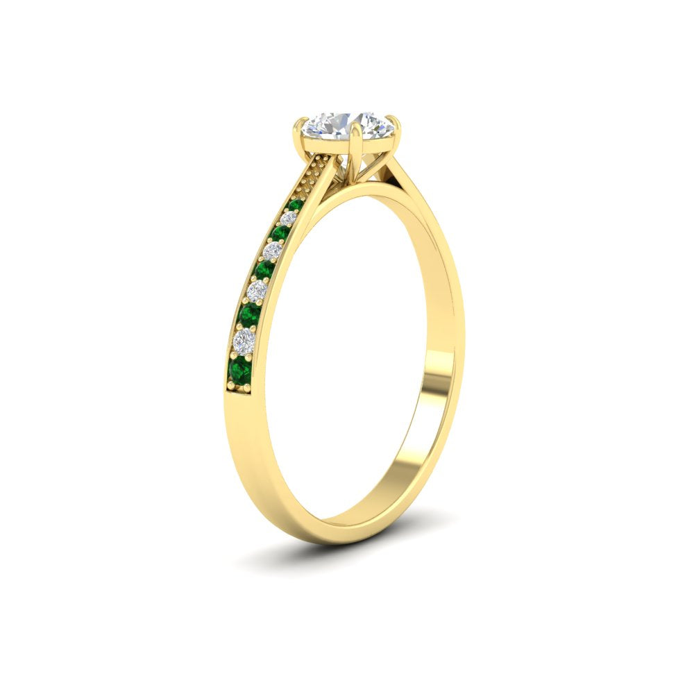 round-cut-cathedral-pave-diamond-engagement-ring-with-emerald-in-yellow-gold-FD11145RORGEMGRANGLE2-NL-YG