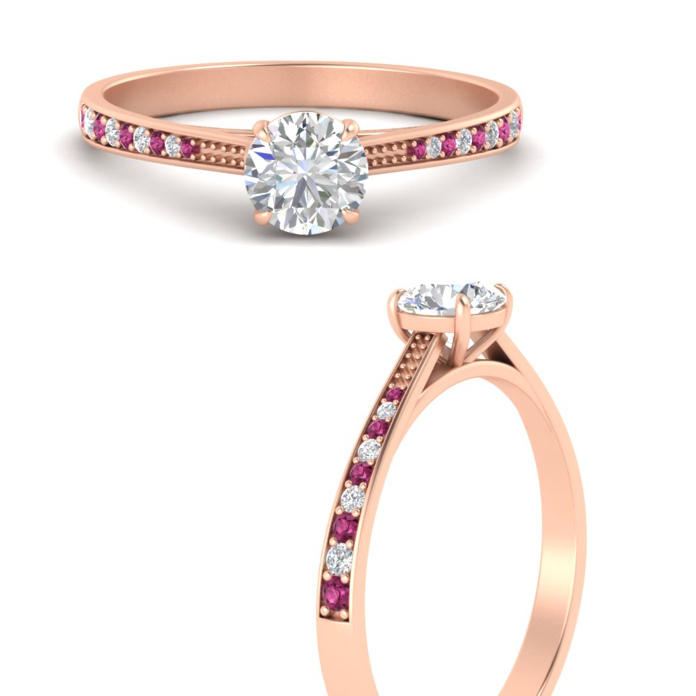 round-cut-cathedral-pave-diamond-engagement-ring-with-pink-sapphire-in-rose-gold-FD11145RORGSADRPIANGLE3-NL-RG