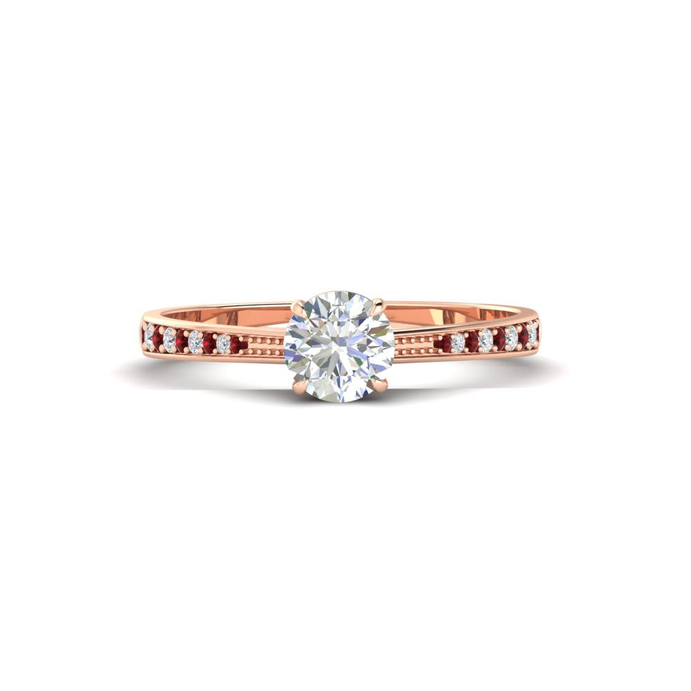 round-cut-cathedral-pave-diamond-engagement-ring-with-ruby-in-rose-gold-FD11145RORGRUDR-NL-RG