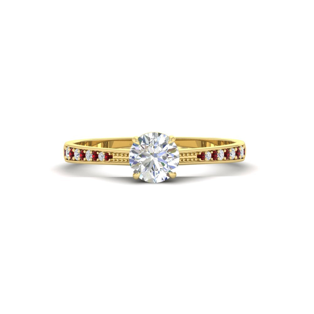 round-cut-cathedral-pave-diamond-engagement-ring-with-ruby-in-yellow-gold-FD11145RORGRUDR-NL-YG