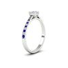 Load image into Gallery viewer, round-cut-cathedral-pave-diamond-engagement-ring-with-sapphire-in-white-gold-FD11145RORGSABLANGLE2-NL-WG