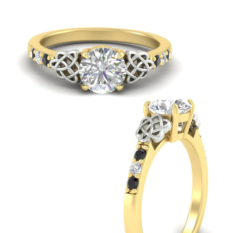 round-cut-celtic-black-diamond-two-tone-engagement-ring-in-yellow-gold-fdens2255rorgblackangle3-nl-yg.jpg