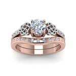 Load image into Gallery viewer, round-cut-celtic-diamond-ring-and-matching-band-in-14K-rose-gold-FDENS2255B4ROANGLE5-NL-RG_69f73a01-edde-48fb-b989-79ad39a70a96?v=1757052331
