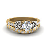 Load image into Gallery viewer, round-cut-celtic-diamond-ring-and-matching-band-in-14K-yellow-gold-FDENS2255B4RO-NL-YG_5ce8096d-5854-42d4-8853-4d9def45140f?v=1757052331
