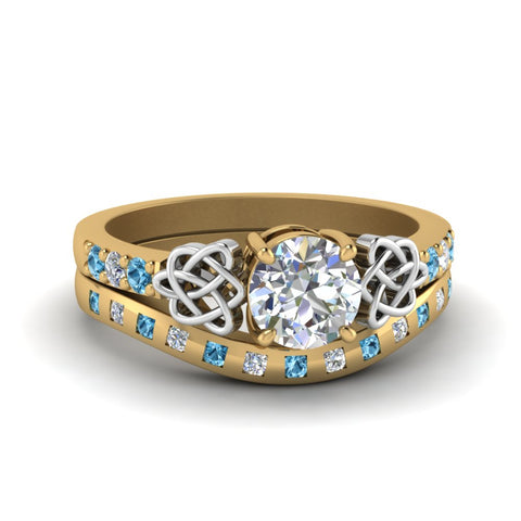 round-cut-celtic-diamond-ring-and-matching-band-with-blue-topaz-in-14K-yellow-gold-FDENS2255B4ROGICBLTO-NL-YG?v=1757052247