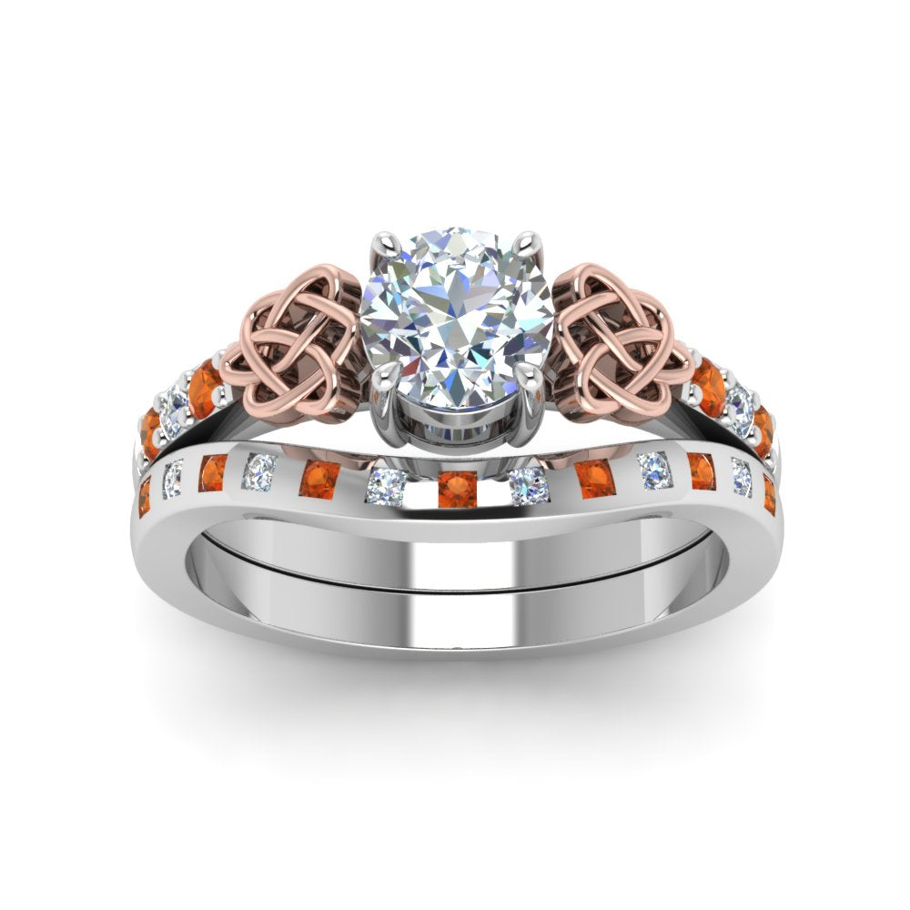round-cut-celtic-diamond-ring-and-matching-band-with-orange-sapphire-in-14K-white-gold-FDENS2255B4ROGSAORANGLE5-NL-WG_f2bee981-8cf7-4563-90a2-e5bdd20ad615?v=1757052331