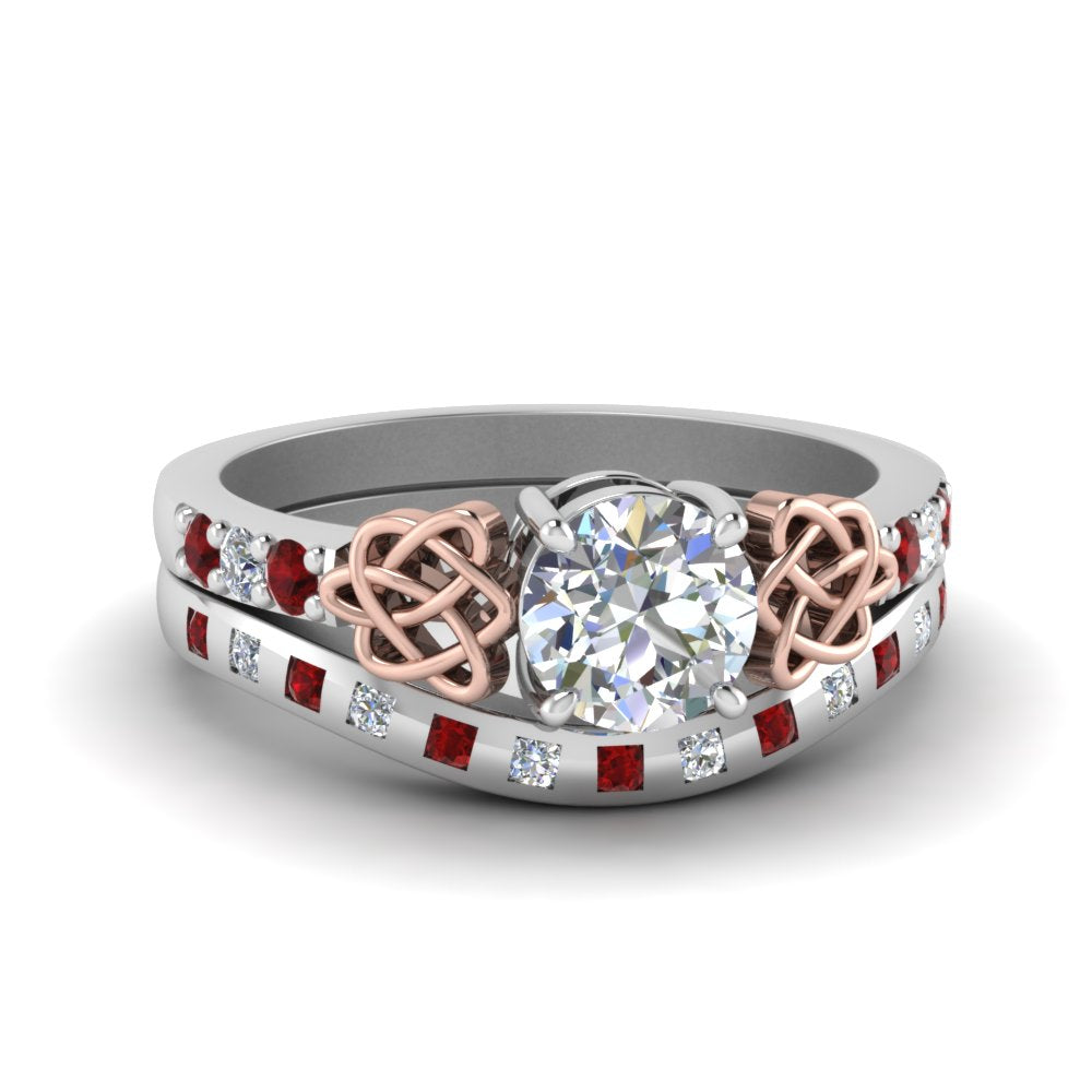 round-cut-celtic-diamond-ring-and-matching-band-with-ruby-in-14K-white-gold-FDENS2255B4ROGRUDR-NL-WG_b06278b5-045e-490b-aa01-7049618623df?v=1757052331
