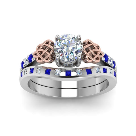 round-cut-celtic-diamond-ring-and-matching-band-with-sapphire-in-14K-white-gold-FDENS2255B4ROGSABLANGLE5-NL-WG?v=1757052246