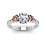 Load image into Gallery viewer, round-cut-celtic-diamond-ring-in-14K-white-gold-FDENS2255RORANGLE5-NL-WG
