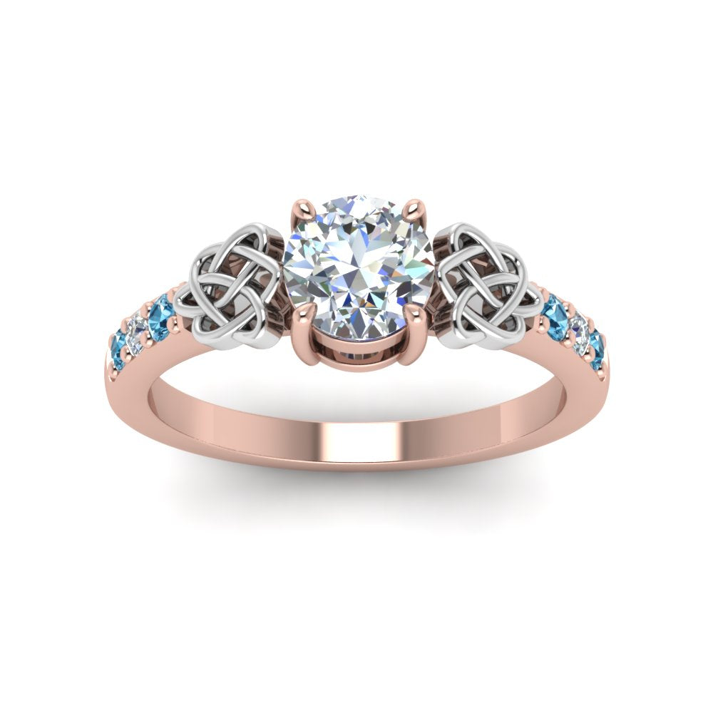 round-cut-celtic-diamond-ring-with-blue-topaz-in-14K-rose-gold-FDENS2255RORGICBLTOANGLE5-NL-RG