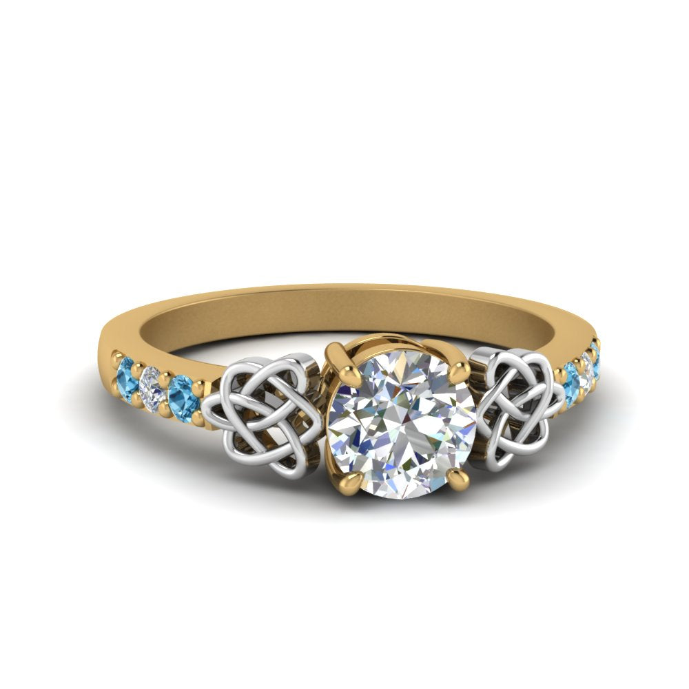 round-cut-celtic-diamond-ring-with-blue-topaz-in-14K-yellow-gold-FDENS2255RORGICBLTO-NL-YG