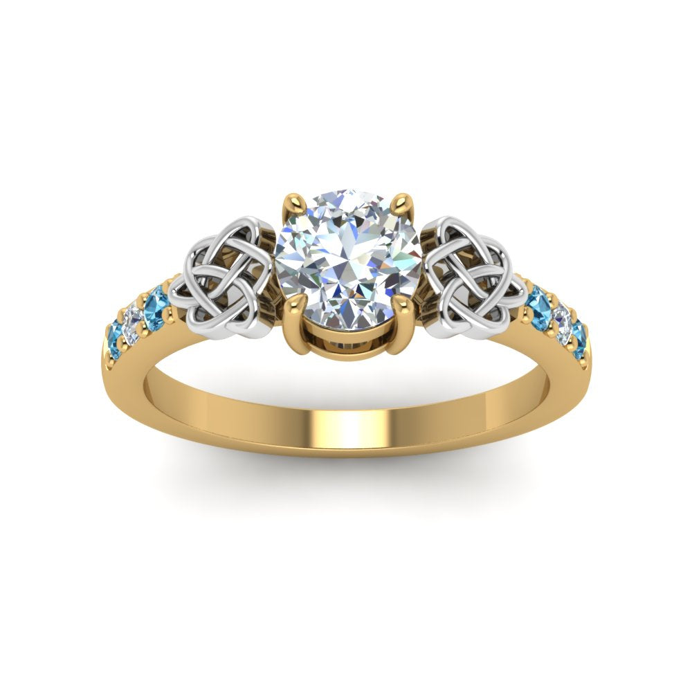 round-cut-celtic-diamond-ring-with-blue-topaz-in-14K-yellow-gold-FDENS2255RORGICBLTOANGLE5-NL-YG