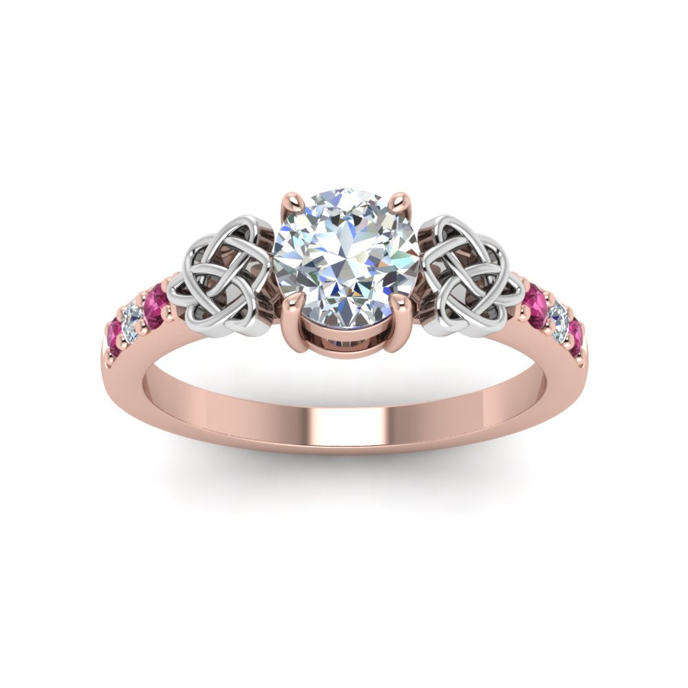 round-cut-celtic-diamond-ring-with-pink-sapphire-in-14K-rose-gold-FDENS2255RORGSADRPIANGLE5-NL-RG