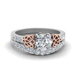 Load image into Gallery viewer, round-cut-celtic-diamond-wedding-ring-set-in-14K-white-gold-FDENS2255B1RO-NL-WG_cd09d26b-86a4-45b8-8f9b-eb9f8a7c4eb7?v=1757057011
