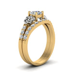 Load image into Gallery viewer, round-cut-celtic-diamond-wedding-ring-set-in-14K-yellow-gold-FDENS2255B1ROANGLE2-NL-YG_5248300c-a45c-48c8-872a-4eb82b8878ba?v=1757057012
