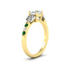 Load image into Gallery viewer, round-cut-celtic-emerald-two-tone-engagement-ring-in-yellow-gold-fdens2255rorgemgrangle2-nl-yg.jpg