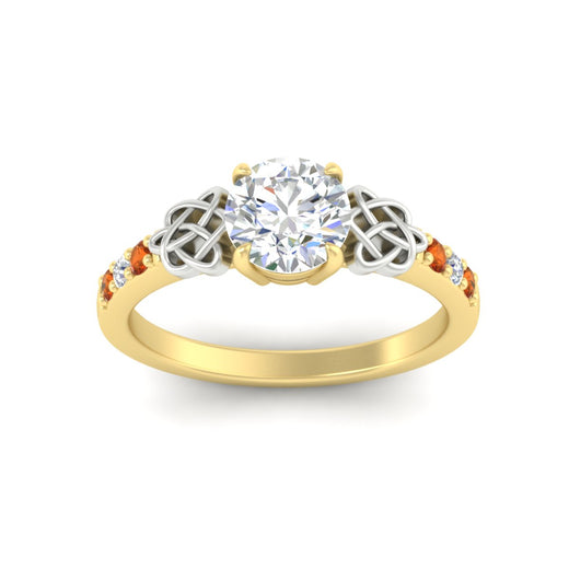 round-cut-celtic-orange-sapphire-two-tone-engagement-ring-in-yellow-gold-fdens2255rorgsaorangle5-nl-yg.jpg