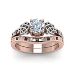 Load image into Gallery viewer, round-cut-celtic-ring-and-matching-band-with-black-diamond-in-14K-rose-gold-FDENS2255B4ROGBLACKANGLE5-NL-RG_820d2181-e0e6-4525-a70c-fd96d9b35dc8?v=1757052331
