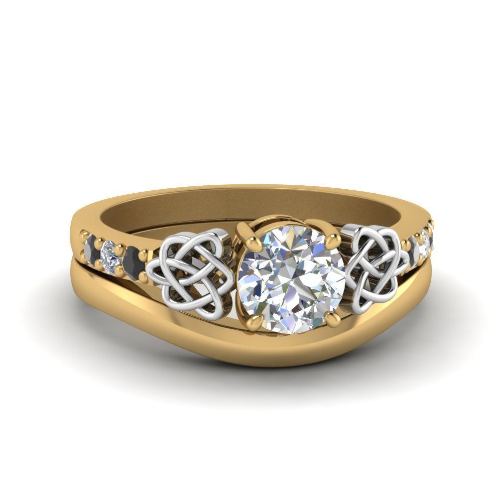 round-cut-celtic-wedding-set-with-black-diamond-in-14K-yellow-gold-FDENS2255B3ROGBLACK-NL-YG_61821e1d-dd60-4dd1-b204-a71b991d03fd?v=1756976865