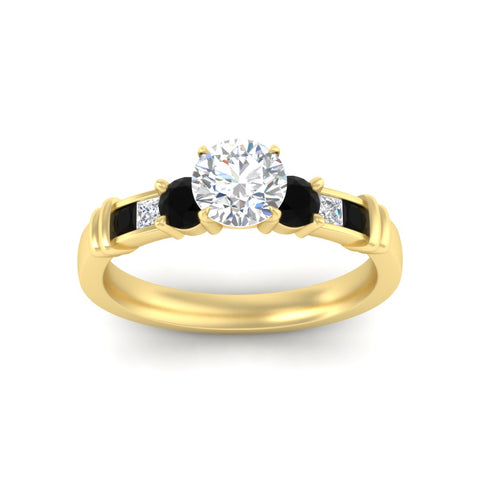 round-cut-channel-bar-set-black-diamond-engagement-ring-in-yellow-gold-fdens286rorgblackangle5-nl-yg.jpg