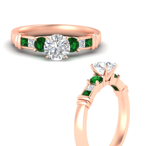 round-cut-channel-bar-set-emerald-engagement-ring-in-rose-gold-fdens286rorgemgrangle3-nl-rg.jpg