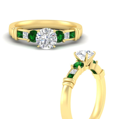 round-cut-channel-bar-set-emerald-engagement-ring-in-yellow-gold-fdens286rorgemgrangle3-nl-yg.jpg