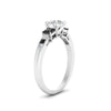 Load image into Gallery viewer, round-cut-channel-three-stone-diamond-engagement-ring-with-black-diamond-in-white-gold-FDENS205RORGBLACK-NL-WG.jpg