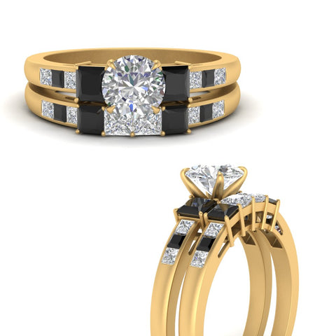 round-cut-channel-three-stone-diamond-engagement-ring-with-black-diamond-in-yellow-gold-FDENS205ROGBLACK-NL-YG.jpg