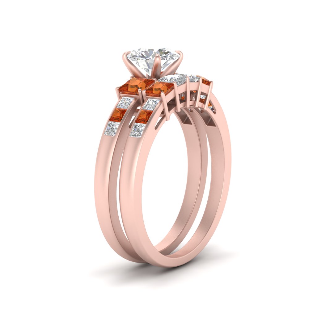 round-cut-channel-three-stone-diamond-engagement-ring-with-orange-sapphire-in-rose-gold-FDENS205ROGSAOR-NL-RG.jpg
