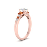 Load image into Gallery viewer, round-cut-channel-three-stone-diamond-engagement-ring-with-orange-sapphire-in-rose-gold-FDENS205RORGSAOR-NL-RG.jpg
