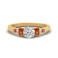 Thumbnail 43 - round-cut-channel-three-stone-diamond-engagement-ring-with-orange-sapphire-in-yellow-gold-FDENS205RORGSAOR-NL-YG.jpg
