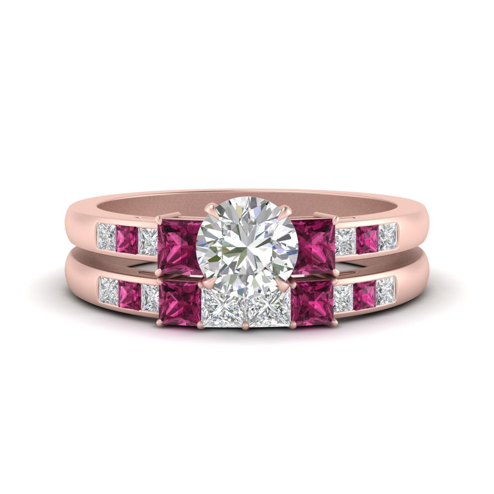 round-cut-channel-three-stone-diamond-engagement-ring-with-pink-sapphire-in-rose-gold-FDENS205ROGSADRPI-NL-RG.jpg