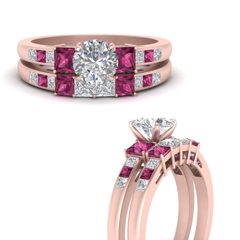 round-cut-channel-three-stone-diamond-engagement-ring-with-pink-sapphire-in-rose-gold-FDENS205ROGSADRPI-NL-RG.jpg