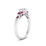 Load image into Gallery viewer, round-cut-channel-three-stone-diamond-engagement-ring-with-pink-sapphire-in-white-gold-FDENS205RORGSADRPI-NL-WG.jpg
