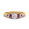 Thumbnail 31 - round-cut-channel-three-stone-diamond-engagement-ring-with-pink-sapphire-in-yellow-gold-FDENS205RORGSADRPI-NL-YG.jpg