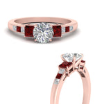 Load image into Gallery viewer, round-cut-channel-three-stone-diamond-engagement-ring-with-ruby-in-rose-gold-FDENS205RORGRUDR-NL-RG.jpg
