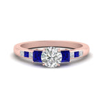 Load image into Gallery viewer, round-cut-channel-three-stone-diamond-engagement-ring-with-sapphire-in-rose-gold-FDENS205RORGSABL-NL-RG.jpg

