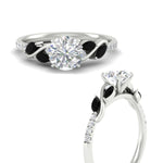 Load image into Gallery viewer, round-cut-curved-vine-black-diamond-engagement-ring-in-white-gold-fdens11635rorgblackangle3-nl-wg.jpg?v=1763110620
