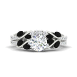 Load image into Gallery viewer, round-cut-curved-vine-black-diamond-wedding-ring-set-in-white-gold-fdens11635rogblacksleep-nl-wg_26d9973e-7ab1-4985-a69c-2f072e7e7b35.jpg?v=1764647087
