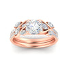 Load image into Gallery viewer, round-cut-curved-vine-diamond-wedding-ring-set-in-rose-gold-fdens11635roangle5-nl-rg.jpg?v=1764647005