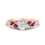 Load image into Gallery viewer, round-cut-curved-vine-pink-sapphire-engagement-ring-in-rose-gold-fdens11635rorgsadrpisleep-nl-rg.jpg?v=1763110545
