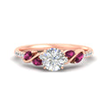 Thumbnail 30 - round-cut-curved-vine-pink-sapphire-engagement-ring-in-rose-gold-fdens11635rorgsadrpisleep-nl-rg.jpg?v=1763110545