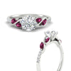 Load image into Gallery viewer, round-cut-curved-vine-pink-sapphire-engagement-ring-in-white-gold-fdens11635rorgsadrpiangle3-nl-wg.jpg?v=1763110545