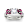 Load image into Gallery viewer, round-cut-curved-vine-pink-sapphire-wedding-ring-set-in-white-gold-fdens11635rogsadrpiangle5-nl-wg.jpg?v=1764647005
