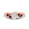 Load image into Gallery viewer, round-cut-curved-vine-ruby-engagement-ring-in-rose-gold-fdens11635rorgrudrsleep-nl-rg.jpg?v=1763110620