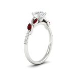Load image into Gallery viewer, round-cut-curved-vine-ruby-engagement-ring-in-white-gold-fdens11635rorgrudrangle2-nl-wg.jpg?v=1763110620
