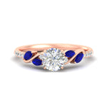 Load image into Gallery viewer, round-cut-curved-vine-sapphire-engagement-ring-in-rose-gold-fdens11635rorgsablsleep-nl-rg.jpg?v=1763110545

