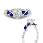 Load image into Gallery viewer, round-cut-curved-vine-sapphire-engagement-ring-in-white-gold-fdens11635rorgsablangle3-nl-wg.jpg?v=1763110545