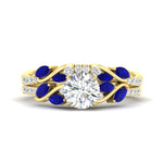 Load image into Gallery viewer, round-cut-curved-vine-sapphire-wedding-ring-set-in-yellow-gold-fdens11635rogsablsleep-nl-yg_de8be966-eba9-43ce-8639-a8b705bee426.jpg?v=1764647087
